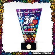 Kolekcjonerska Statuetka 34. FInału WOŚP Z podpisem Jurka Owsiaka