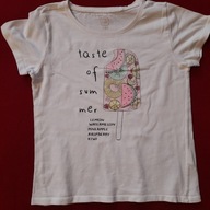 T-shirt dziewczęcy r.140 Cool Club