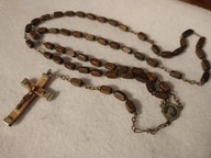 Brązowy różaniec z Lourdes