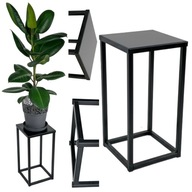 KWIETNIK METALOWY STOJĄCY STOJĄCY SOLIDNY MOCNY LOFT NA KWIATY DONICZKI