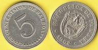 Panama 5 Centesimos 1962 r.