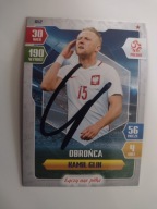 Karta panini autograf Polska PZPN Kamil Glik