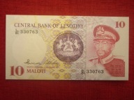 LESOTHO 10 MALOTI, 1981, P-6b, UNC, UNIKAT