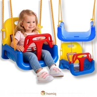 HUŚTAWKA OGRODOWA DLA DZIECI DOMOWA DLA NIEMOWLĄT FOTEL WISZĄCY DO BUJANIA