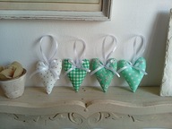 SERCA SERDUSZKA BAWEŁNA ZAWIESZKI komplet 4 szt.