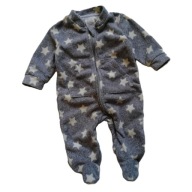 COOL CLUB polarowy pajac niemowlęcy GWIAZDY 56 cm