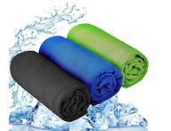YQXCC 3 szt. Ręcznik Chłodzący z Mikrofibry 120 x 30 cm