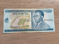 Kongo - 10 makuta - 1967 - rzadki