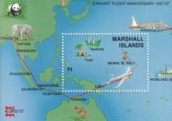 Wyspy Marszala 1987 ** cena 4,40 zł kat.3€