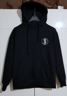 Bluza Z Kapturem Kangurka Bawełniana Czarna Hood Deluxe |R. M