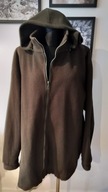Bluza kurtka męska oryginalna 7XL gruba masywna khaki kapuza