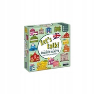 LET'S TALK PROJEKT MIASTO GRA PLANSZOWA EDUKACYJNA DO NAUKI ANGIELSKIEGO