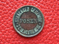 POZNAŃ - SYNAGOGEN GEMEINDE - SCHLACHTMARKE - RR!