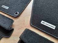 Dywaniki Honda S2000, komplet 4 sztuki, BLACK,TAN/BEŻ