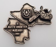 Znaczek, odznaka, blacha zlotowa, motocyklowa No.342