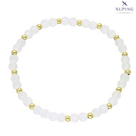 72339 Bransoletka złota stal chirurgiczna kolorowe koraliki