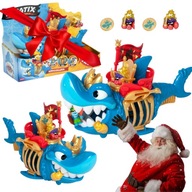ZESTAW FIGUREK SUPERBUZZ PIRATIX ADVENTURE WORLD KING SHARK REKIN PREZENT