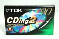 TDK CDing II C-90 * NOWA Kaseta CHROMOWA - Jedyna na Allegro * UNIKAT * !!!