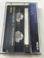 Kaseta magnetofonowa TDK SA-90 / 1992