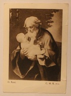 STARY OBRAZEK G. Reni. - OFIARA na Odbudowę Kościoła św. Barbary - WARSZAWA