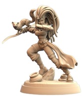 Shadowmaster Cursed Blade Assasyn Kultu Cienia Pinup D RPG Druk 3D NSFW