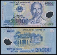 BNB - WIETNAM 20000 Dong 2006 EJ # P120a # PIERWSZA EMISJA # POLIMER # UNC