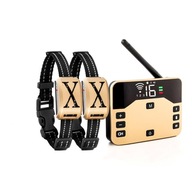 Pastuch elektroniczne bezprzewodowe ogrodzenie zagroda 2 psy kojec obroża