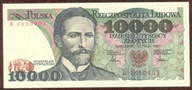 10 000 zł 1987 r ser B UNC b. rzadka seria - PIĘKNY !!!