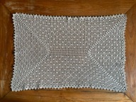 Bieżnik /serweta handmade beżowy 100% bawełna