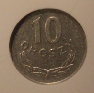 10 GR GROSZY 1962 - GRADING GCN VF30