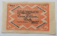 banknot 1 milion marek 1924