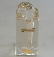 SZKŁO KRYSZTAŁ BOHEMIA VINTAGE 1970 PRZYCISK