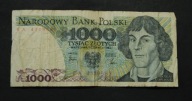 Polska - banknot - 1000 Złotych 1982 rok - Seria EA