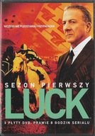 Luck - sezon 1 / D.Hoffman N.Nolte 3xDVD / stan jak NOWY