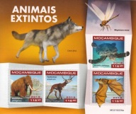 Mozambik 2019 ** cena 13,50 zł kat.9€ - fauna, hipopotamy, arkusz