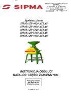 SIPMA ZP 4020, 4030, 5520, 5530, 7530 ATLAS - instrukcja, katalog (od 2013)