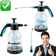 OPRYSKIWACZ RĘCZNY 1,5L CIŚNIENIOWY PRECYZYJNY PORĘCZNY WYGODNY LEKKI NOWY