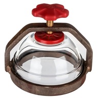 Wziernik wizjer z uchwytem stalowym 4" kpl.