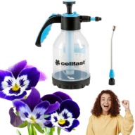 OPRYSKIWACZ RĘCZNY 1,5L SYSTEM 360 STOPNI LANCA ALUMINIOWA DO KWIATÓW MOCNY