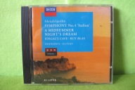 CD Symphony No.4 Italian Dohnanyi, Dutoit, Mendelssohn