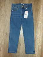 Niebieskie spodnie jeansy Sinsay rozmiar 116 nowe
