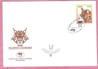Estonia 1997, FDC, ZOO Tallinn, fauna, koziorożec kaukaski