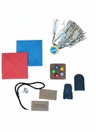 KOŚCI KOSTKI GONGGI GONGI koreańskiej gry GRA SQUID GAME ZESTAW DDAKJI GONG