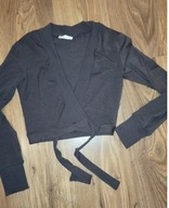 Sweterek wiązany damski 38/40 brązowy