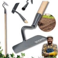 MOTYKA OGRODOWA TRAPEZOWA HACZKA GRACA 120CM DO KOPANIA USUWANIA CHWASTÓW