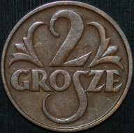 2 grosze 1930 - piękny egzemplarz