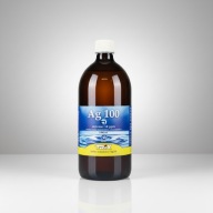 NANO SREBRO KOLOIDALNE 1000 ml 10 ppm plast