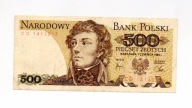 500 zł. 1982r. Ser.CD pierwsza seria rocznika
