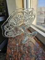 DUŻA PATERA NA NODZE TORTOWNICA ROZETY HORTENSJA KATALOG 1936r nr 253