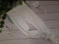 OVS legginsy białe cekiny 164cm 13-14lat